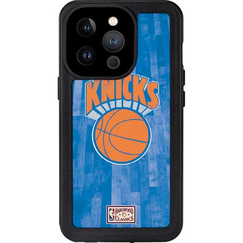 NBA New York Knicks Hardwood Classics iPhone 15 Pro Waterproof Case
